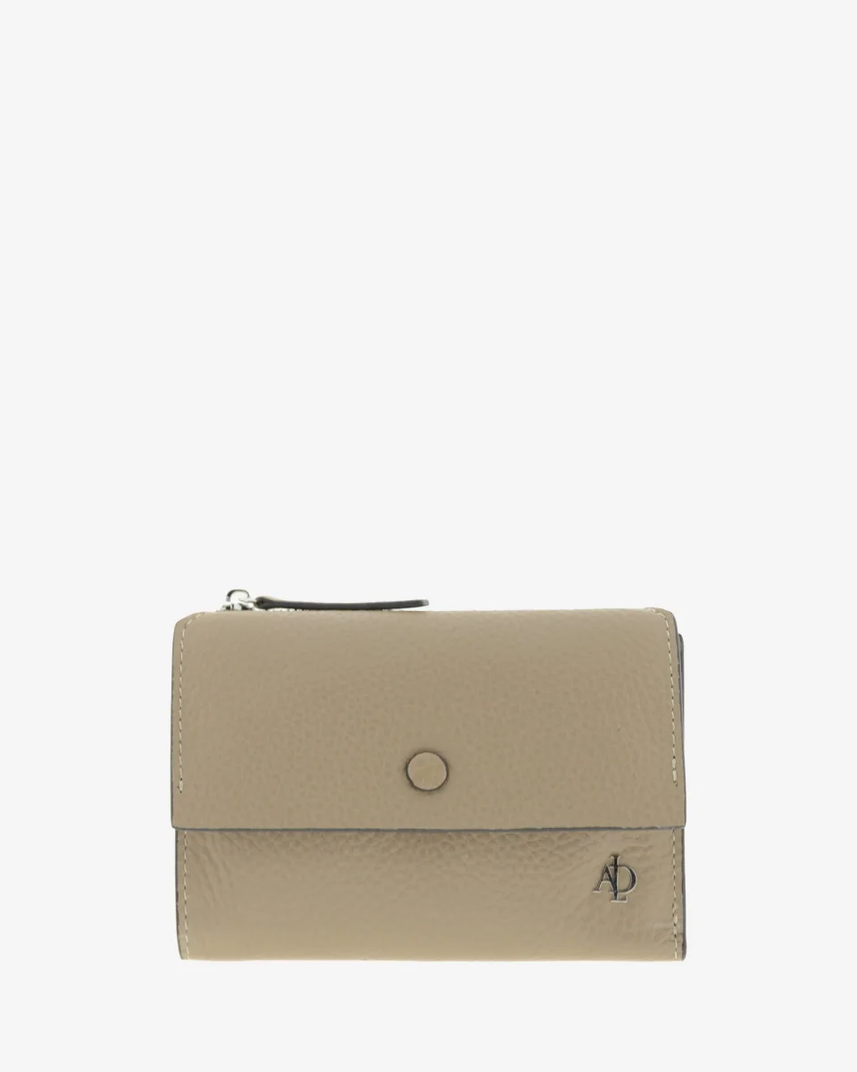 Nude — Cartera pequeña de mujer con solapa - Imagen 6