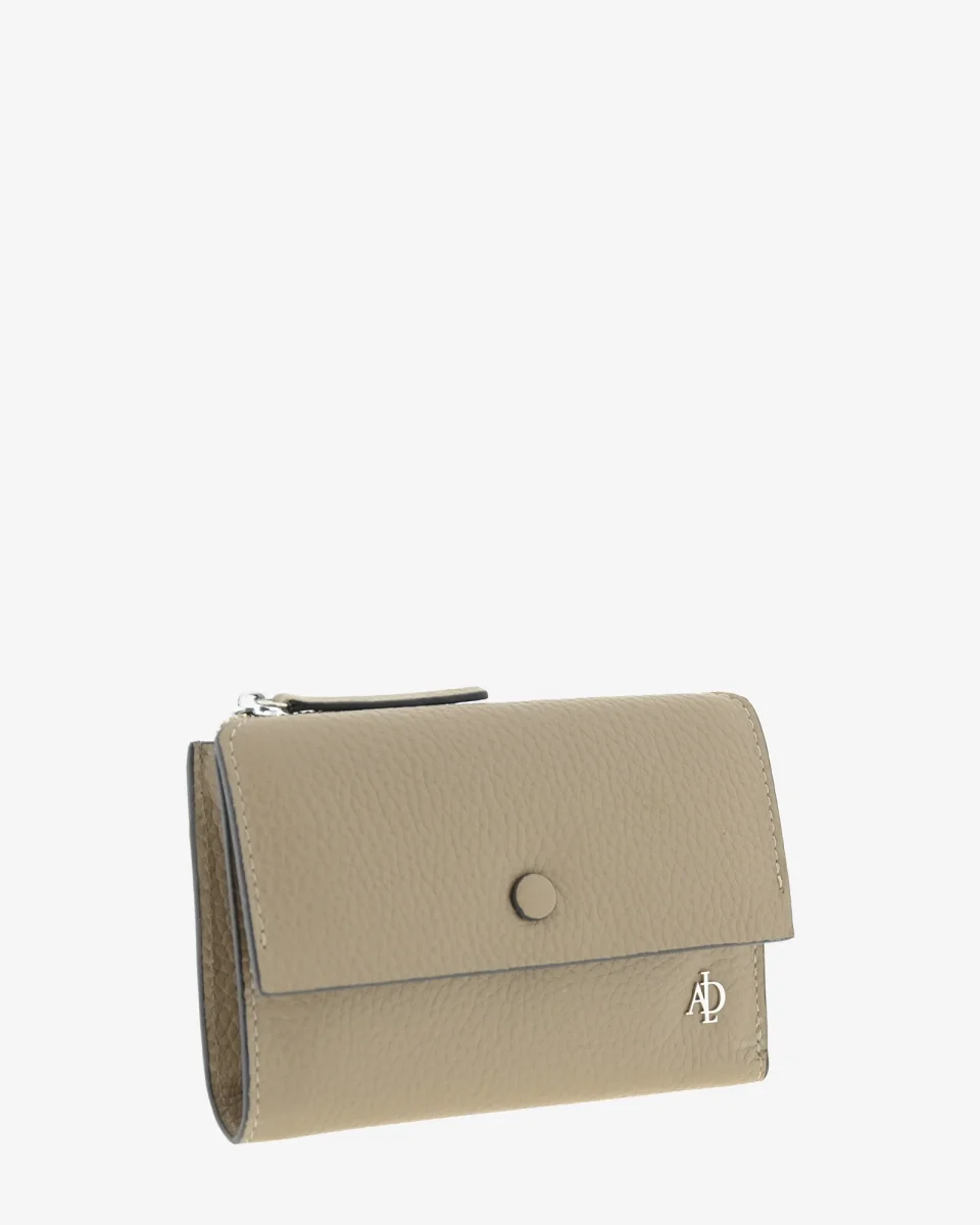 Nude — Cartera pequeña de mujer con solapa