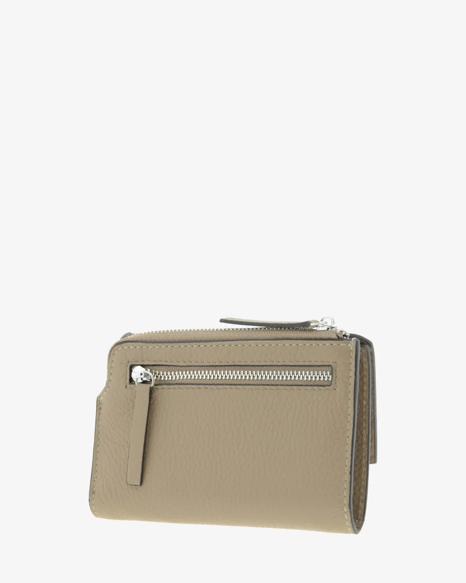 Nude — Cartera pequeña de mujer con solapa - Imagen 3