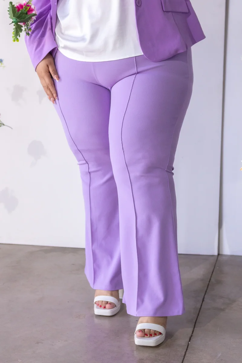 Pantalon De Vestir Campana - Imagen 6