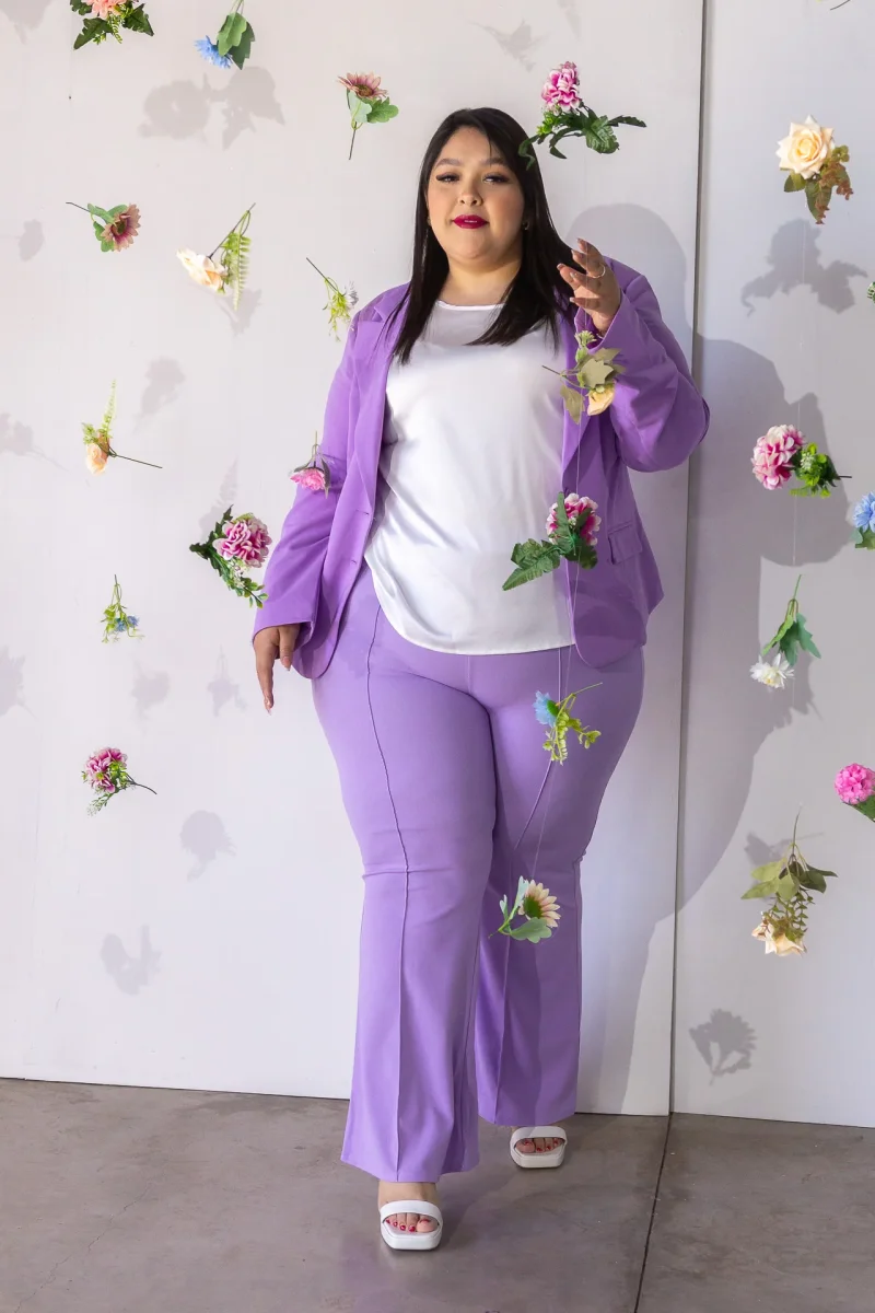 Pantalon De Vestir Campana - Imagen 4