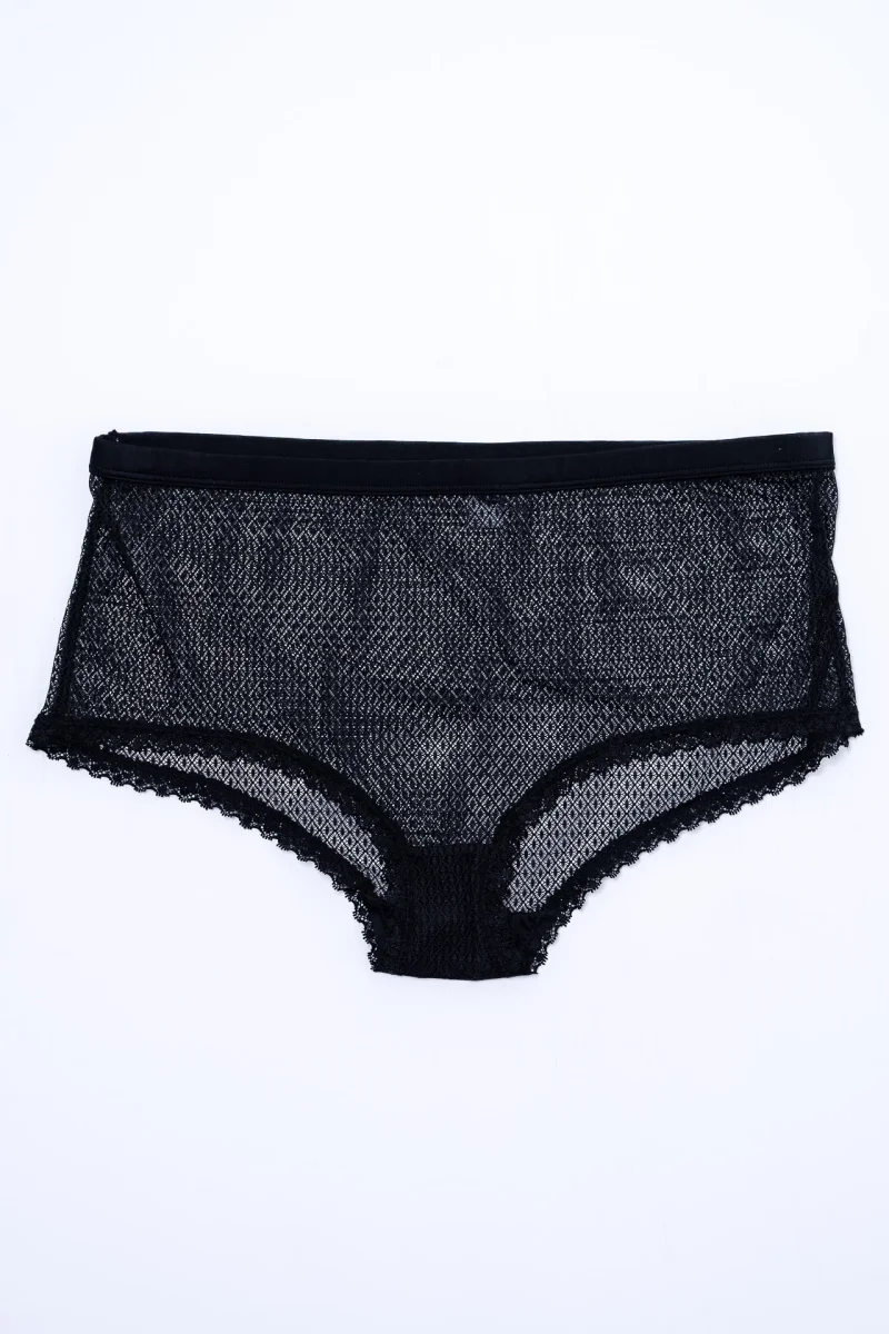 Panty Curvy Encaje Floral Romántico Sin Marcar Tallas Extras