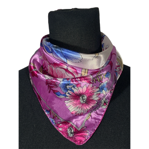 Pañuelo de seda CH. AGY-667/EC-2948 Violeta