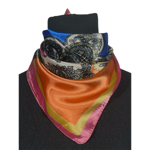 Pañuelo de seda CH. AGY-670 Rosa