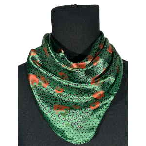 Pañuelo de seda CH. AGY-680 Verde