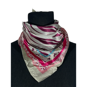 Pañuelo de seda CH. AGY-681-Beige