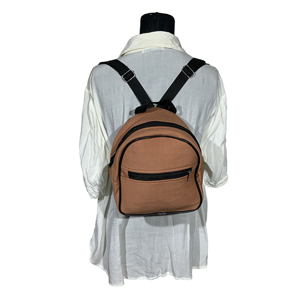 Mochila mini AM. Tostado - Imagen 5