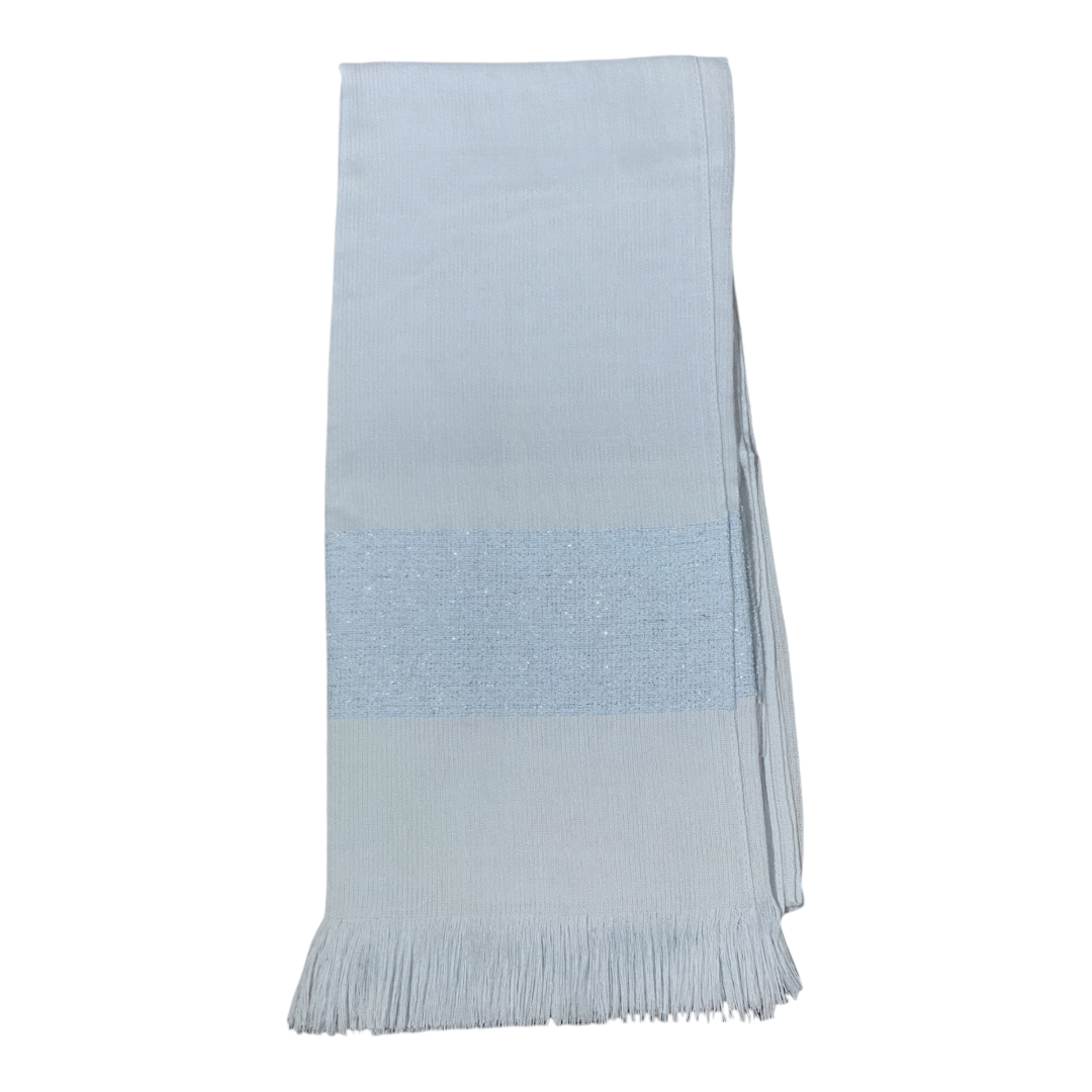 Kimono FA. 24 – Franja de Lurex – Celeste - Imagen 4