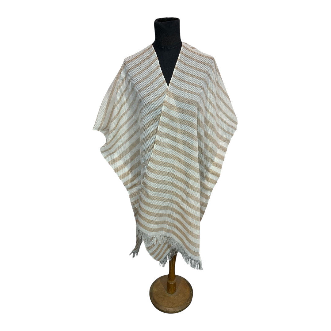 Kimono FA. 24 – Franjas de color – Tostado