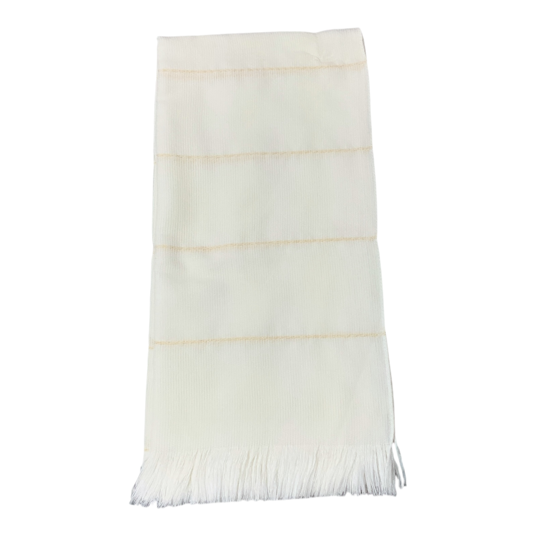 Kimono FA. 24 – Lineas de Lurex – Crudo - Imagen 4