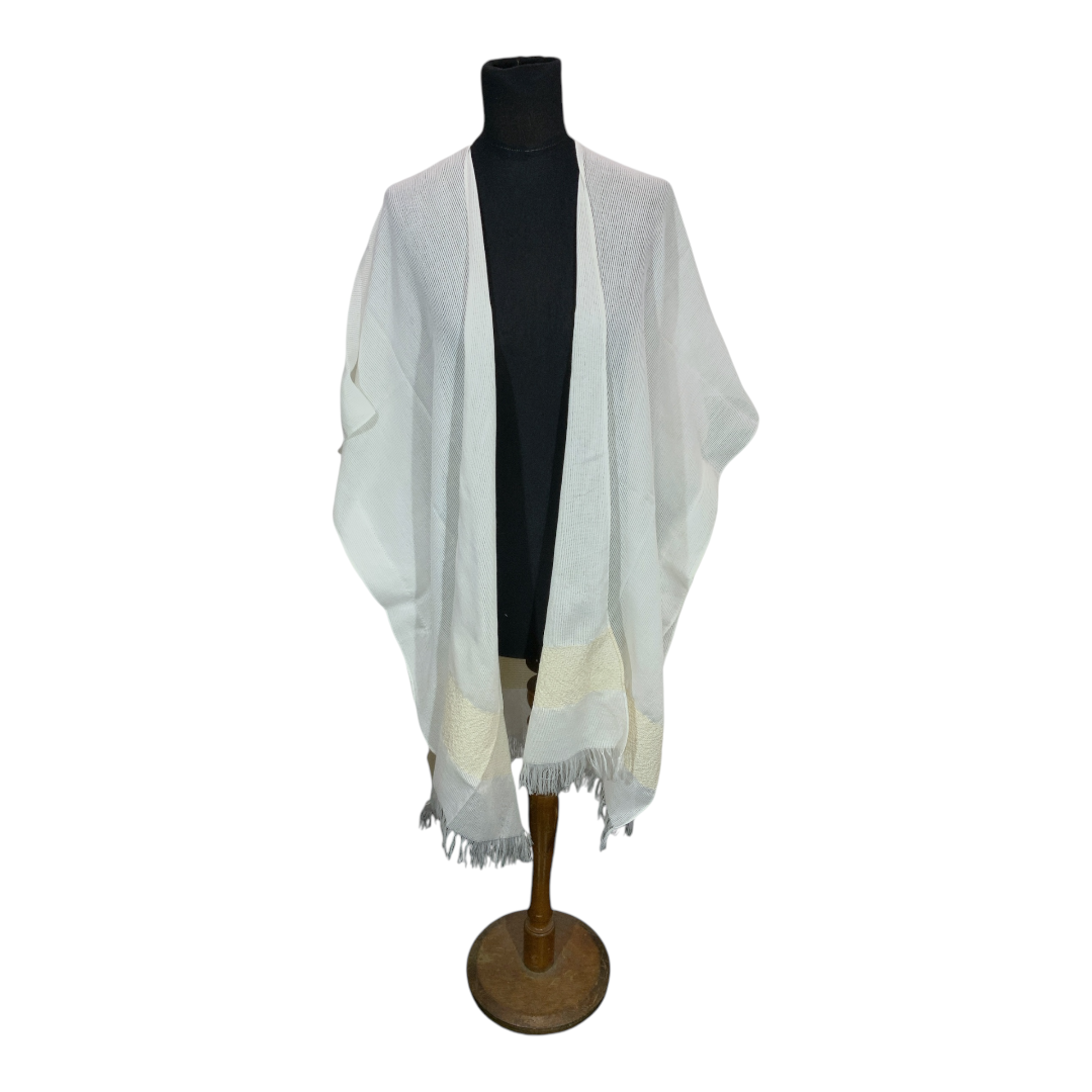 Kimono FA. 24 – Franja de Lurex – Crudo - Imagen 3
