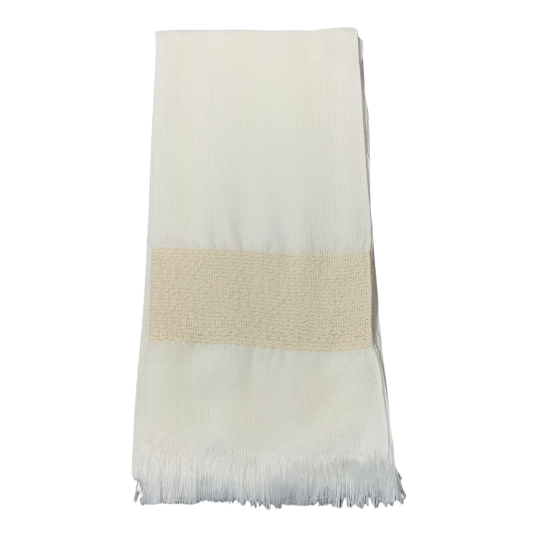 Kimono FA. 24 – Franja de Lurex – Crudo - Imagen 4