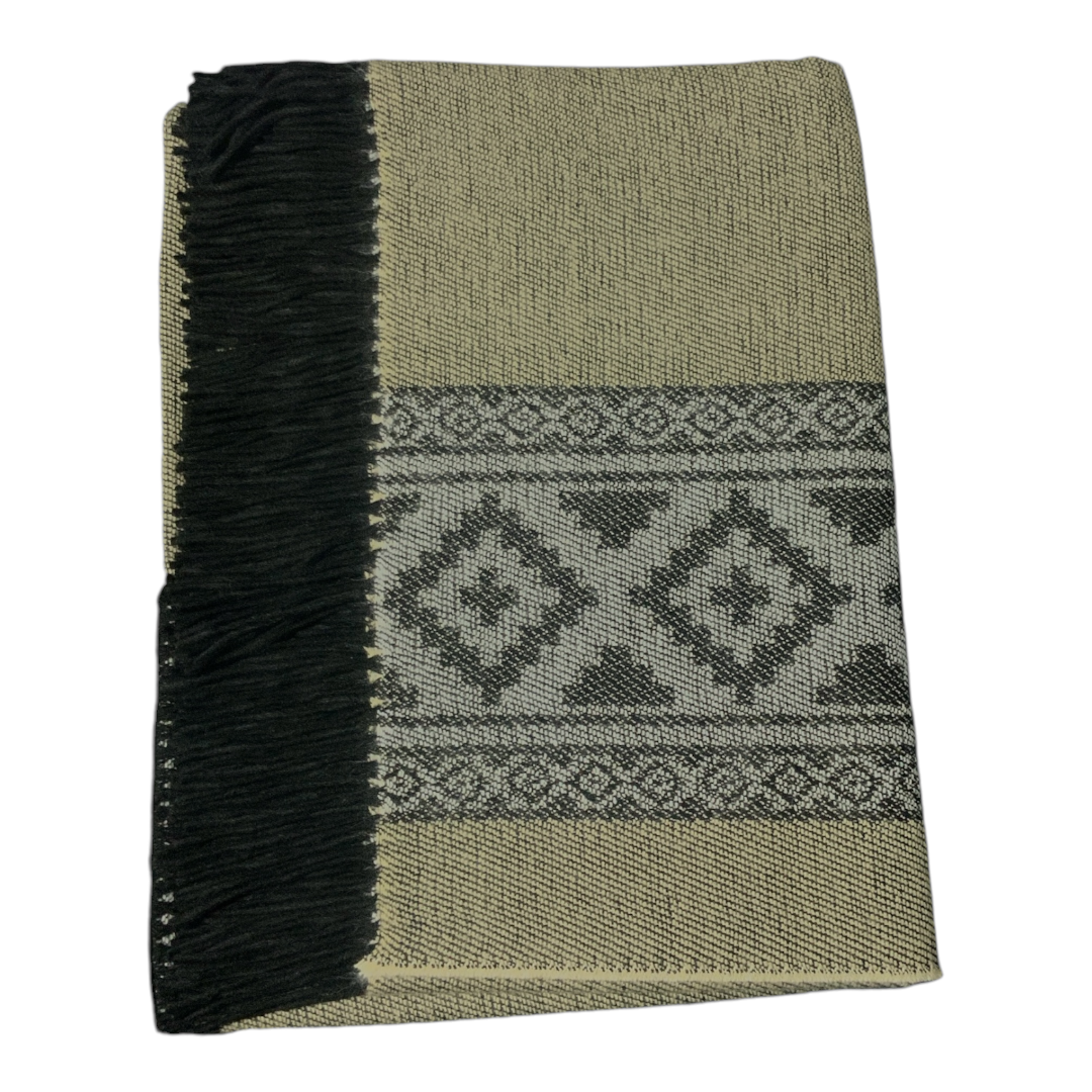 Poncho guarda pampa FA. 24-Tostado claro /Gris claro. - Imagen 4