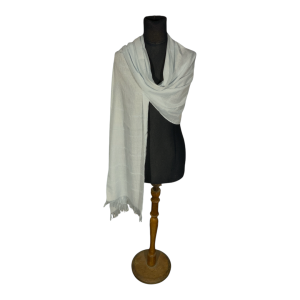 Pashmina FA. 24 – Lineas de Lurex – Celeste