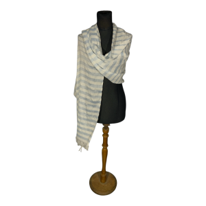 Pashmina FA. 24 – Lineas de color – Celeste