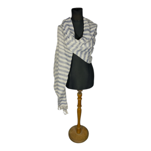 Pashmina FA. 24 – Lineas de color – Azul