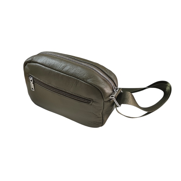 Cartera Estilo Puffer K3902-49 – Verde Musgo - Imagen 3
