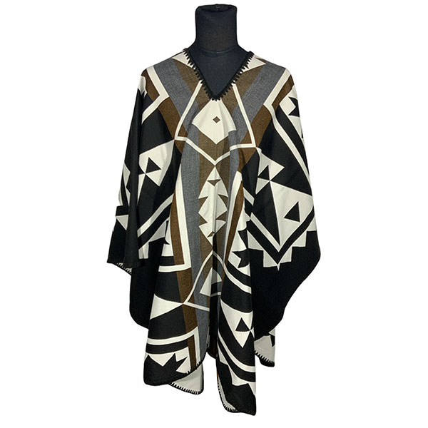 Poncho FA. Triline-marron - Imagen 2