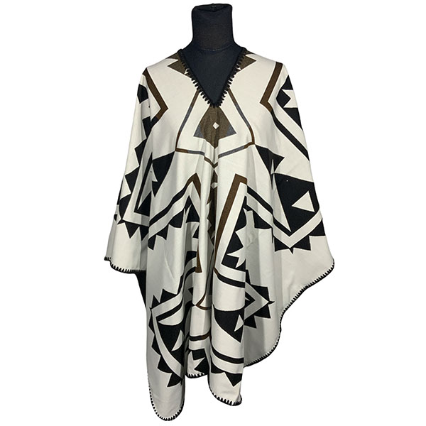 Poncho FA. Triline-marron - Imagen 3