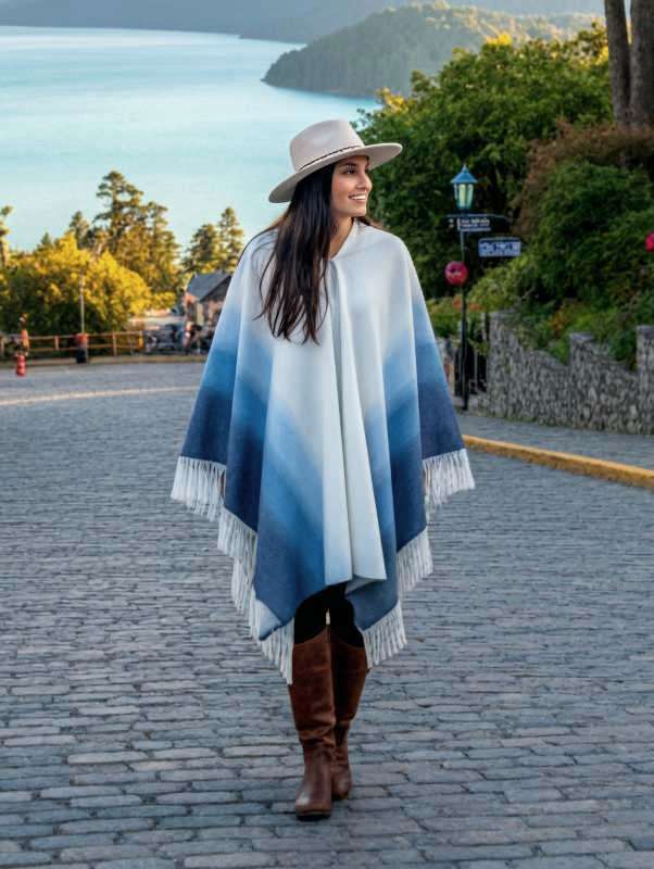 Poncho Degradé Argentina Fa. 25 - Imagen 3