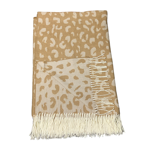 Poncho doble faz FA. 23-Animal-Beige - Imagen 4