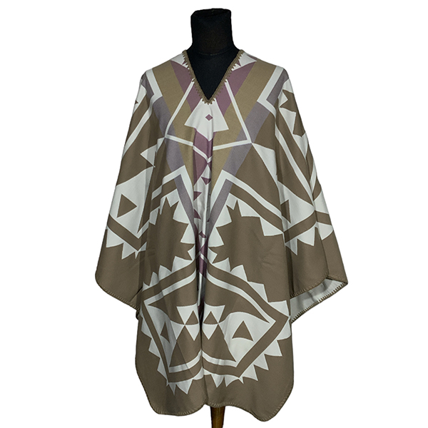 Poncho pesado FA. 23-Line-Rosa. - Imagen 3