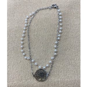 Pulsera de acero CH. AGZ-256. Arbol.