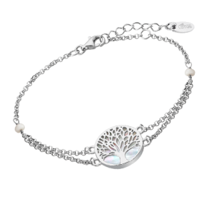 Pulsera árbol de la vida en plata Lotus silver