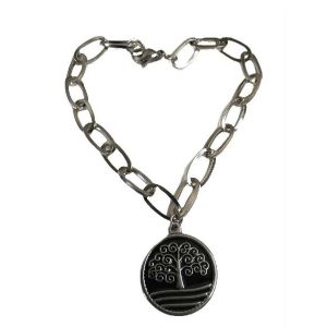 PULSERA DE ACERO QUIRÚRGICO. CH. AGT-236. ÁRBOL