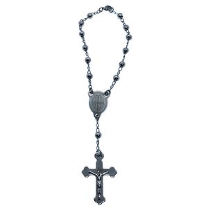 Pulsera de acero CH. AGU-093 Crucifijo