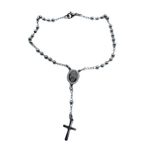 Pulsera de acero CH. AGU-094 Rosario