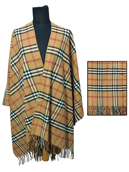 RUANA FA. BUR BEIGE - Imagen 2