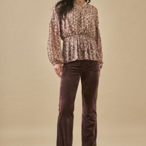 Pantalón terciopelo Mauve