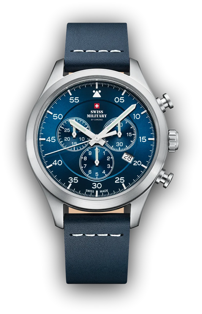 Swiss Military SM34076.05 Chronografo 43mm 10ATM - Imagen 2