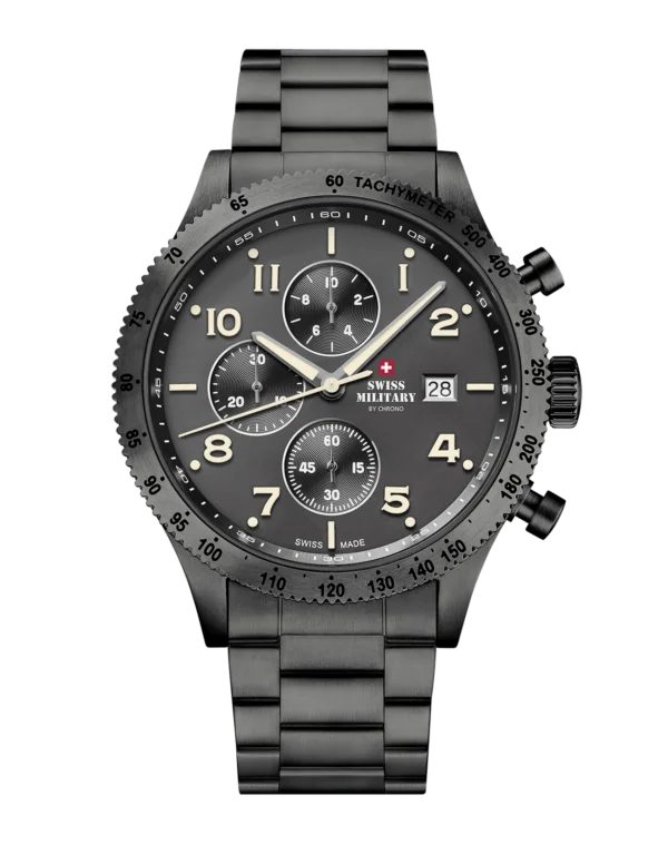Swiss Military SM34084.04 – Reloj cronógrafo deportivo Swiss Made