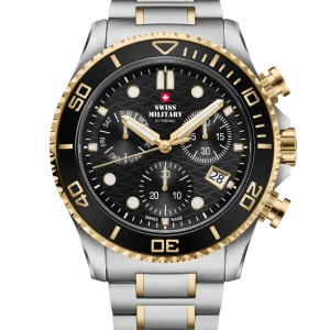Swiss Military SM34101.03 – Reloj Cronógrafo Militar XL