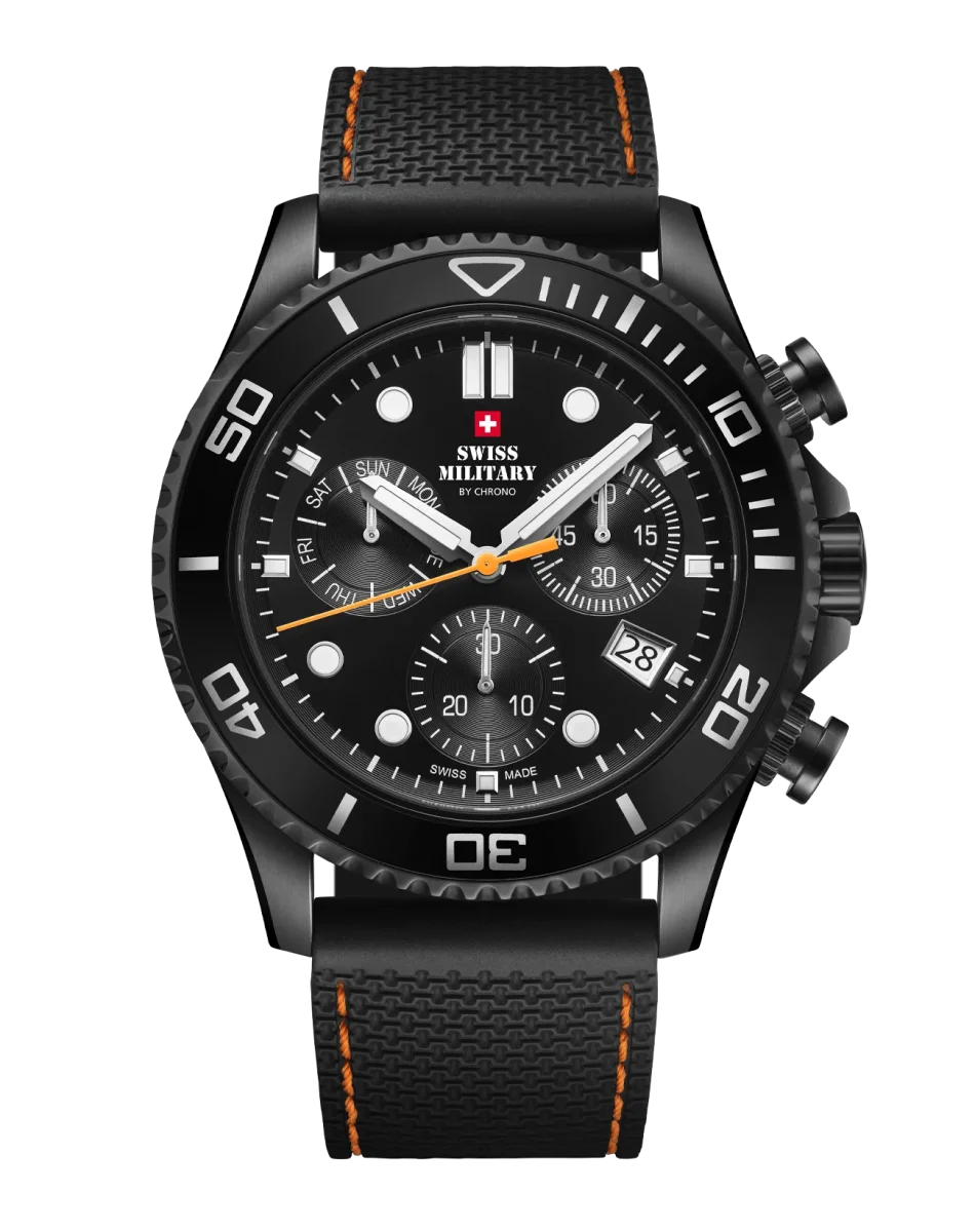Swiss Military SM34101.08 – Reloj Cronógrafo Militar XL - Imagen 2