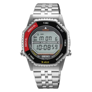 Reloj Seiko Neo Sport Digital Rotocall Negro y Rojo 37mm SMGG17P1