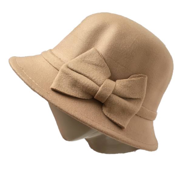 SOMBRERO CASQUITO. CH. EC-A2122. BEIGE. - Imagen 3