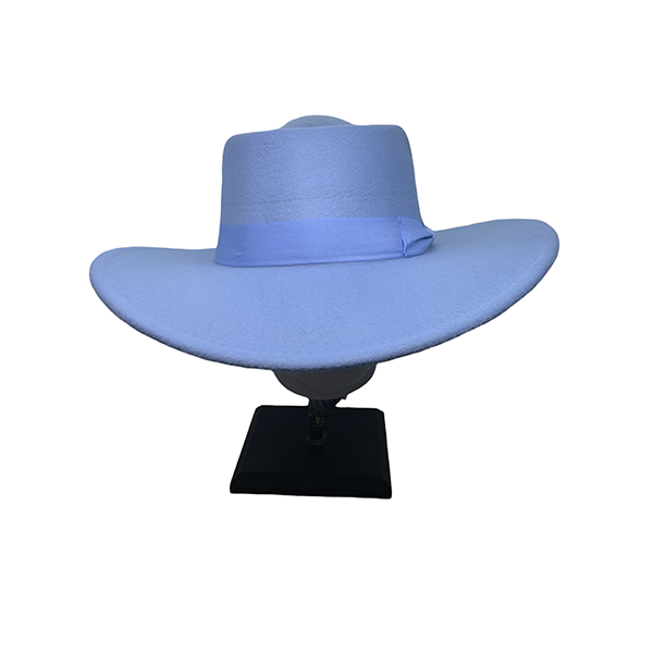 Sombrero CH. EC-22-1. Ala Ancha Celeste - Imagen 3