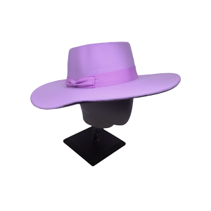 Sombrero CH. EC-22-1. Ala Ancha Lila.