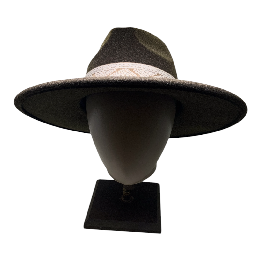 Sombrero Con Guarda Pampa CH. EC24-006 Marron - Imagen 3