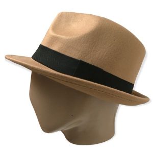 SOMBRERO TANGUERO GARDELITO. CH. EC-A2126. BEIGE.