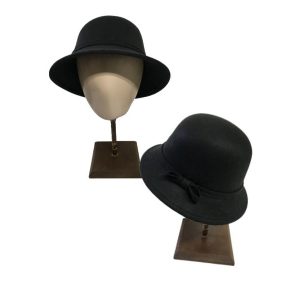 Sombrero De Paño Con Lazo. Ch. Ec-3282.