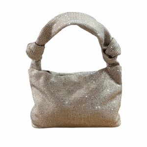 Cartera con Strass Ff. Dorada