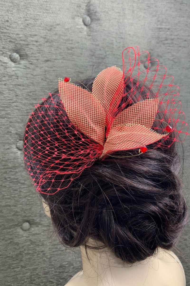 Broche para Cabello o Chaqueta Color Rojo - Imagen 3