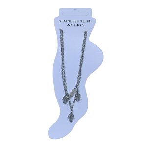Tobillera de acero CH. AGZ-226-Blanco