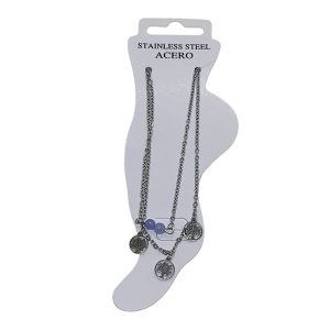 Tobillera de acero CH. AGZ-227-Azul