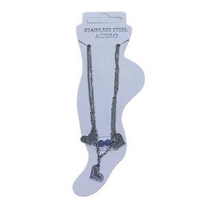 Tobillera de acero CH. AGZ-228-Azul