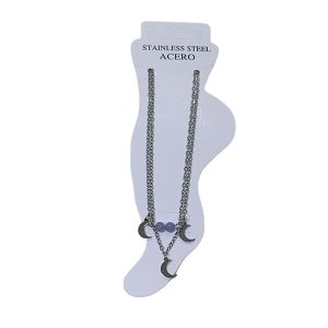 Tobillera de acero CH. AGZ-229-Azul